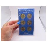 6pc SUSAN B ANTHONY Collector