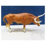 vintage BREYER Longhorn Bull Toy Figure