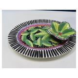 CAROLINE FORBIS Chip/Dip Stylish 13" Platter