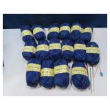 12+rolls TAPESTRY 8ply 50gram Wool Sewing Yarn