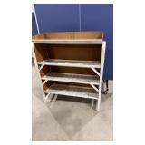 4 shelf unit 36ï¿½ x 45ï¿½