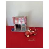 Hallmark Kiddie Car Firetruck Set