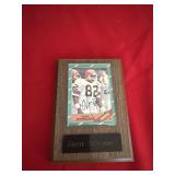 Ozzie Newsome Signed Card Display