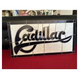 Cadillac Stained Glass Sign