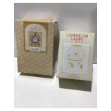 Clock & candle lamp NIB