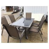 60ï¿½ x 38ï¿½ table 6 chairs outdoor