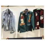 Assorted jackets