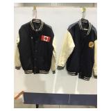 Chrysler & Canada varsity jackets M