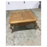 Inlaid coffee table 38ï¿½ square 17ï¿½ tall