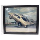 Hurst hemi under glass race car photo framed