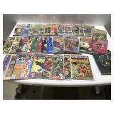 Large assortment of comic book titles