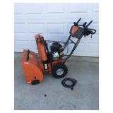 Husqvarna ST 227 snow blower used very little