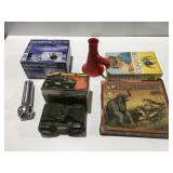 Vintage game, toys & camera