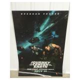 Holographic movie theater poster