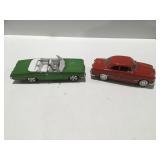 2 model cars