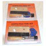 (2) 203 Pcs Tile Tool Kits P-43554