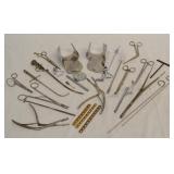 Misc Medical Tool Lot Stainless Steel