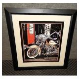 Scott Jacobs Harley Davidson Pumping Iron Print