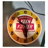 Keen Kutter Round Electric Clock (Working) 11 1/4"