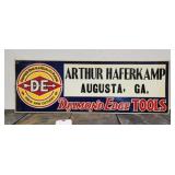 Diamond Edge Tools Advertising Metal Sign