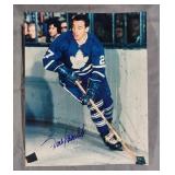 Frank Mahovlich Signed 8X10 Color Photo-NO COA