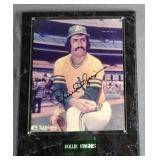 Rollie Fingers Signed 8X10 Color Plaque/COA ESPM