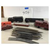 Vtg. Trains and track