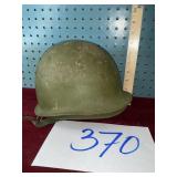 Vietnam era helmet with liner