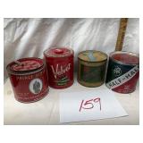 Vtg. Tobacco tins