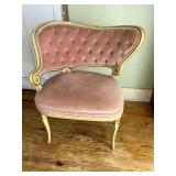 French provincial style upholstered chair