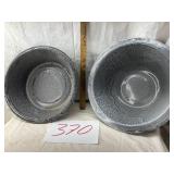 Graniteware basins enamel