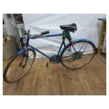 Schwinn Blue bicycle