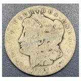 1887 New Orleans, Morgan silver dollar