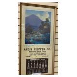 1944 Andis Clipper Co. Calendar w/ Maxfield Parris