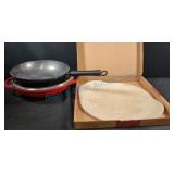 Skillets and baking stone