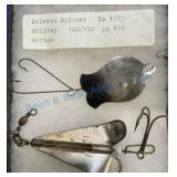 Delevan Spinner Fishing Lure and unidentified