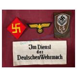 Reproduction German WWII Insignia Patches