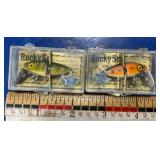 Rocky Sr. Fly Rod Lures NOS with Boxes