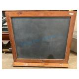 Wood-Framed Schoolhouse Slate Chalkboard