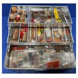 Vintage Walton Grip-Loc Tacklebox with Contents