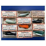 NOS Jumping Jo Fishing Lures Lot of 9