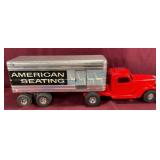 Buddy L American Seating Truck with Trailer Toy