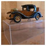 Vintage Handmade Wooden Toy Car