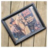 Vintage Buck Jones "Men Without Law" Art