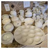 White Ceramics Lot