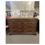 Nine drawer dresser