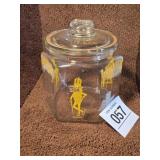 Mr. Peanut jar 9" t