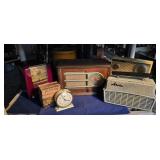 Vintage radios & clocks