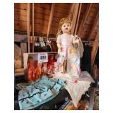 Ideal Saucy Walker doll 22" T w/ other dolls & ...