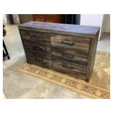 6- drawer dresser (59ï¿½w x 16ï¿½d x 36ï¿½ h )